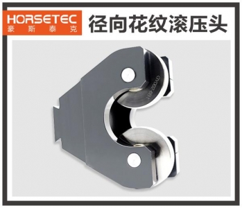 径向花纹滚压头